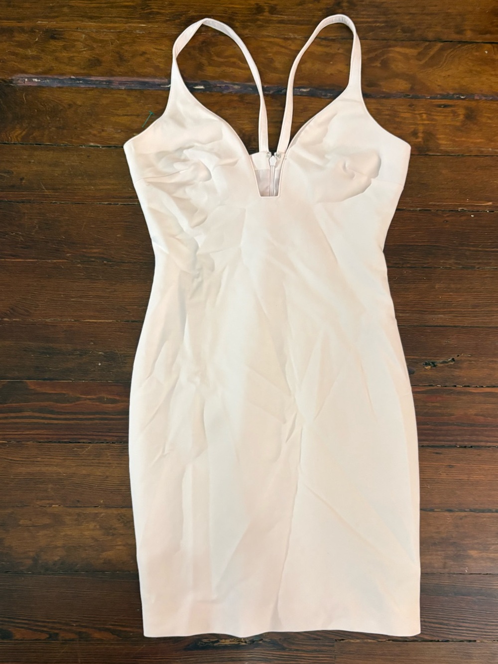Cinq a Sept pale pink sexy well constructed mini dress size 6